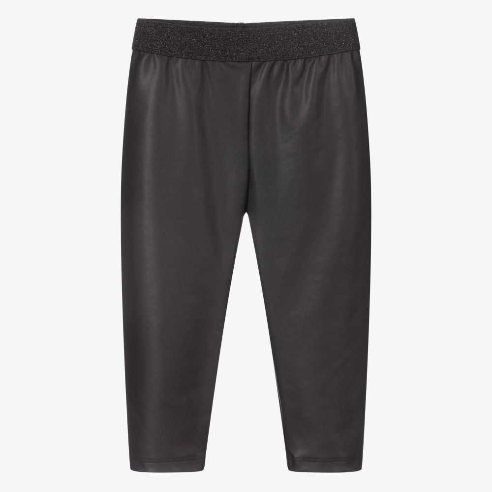 Faux leather baby leggings on sale