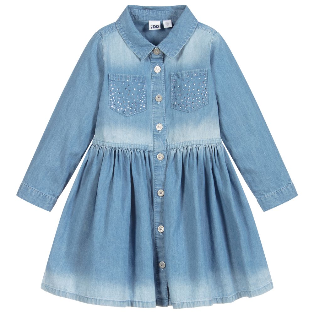 Baby chambray dress sales