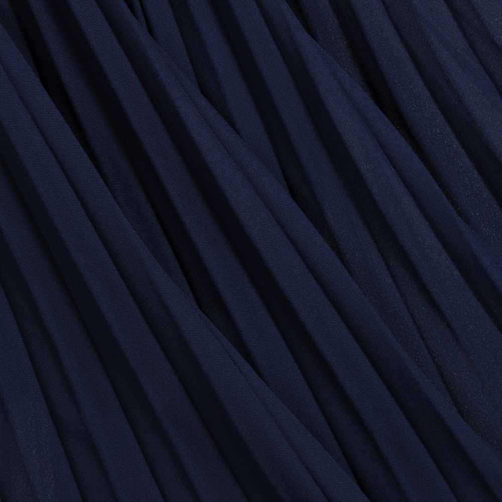 iDO Junior-Blue Pleated Crêpe Jumpsuit | Childrensalon Outlet