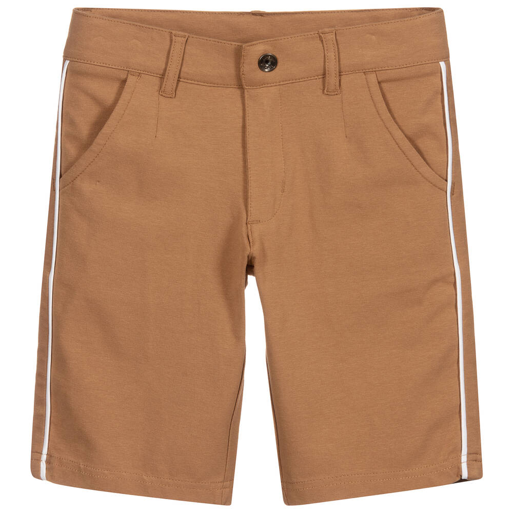 iDO Baby - Short beige en jersey de coton | Childrensalon