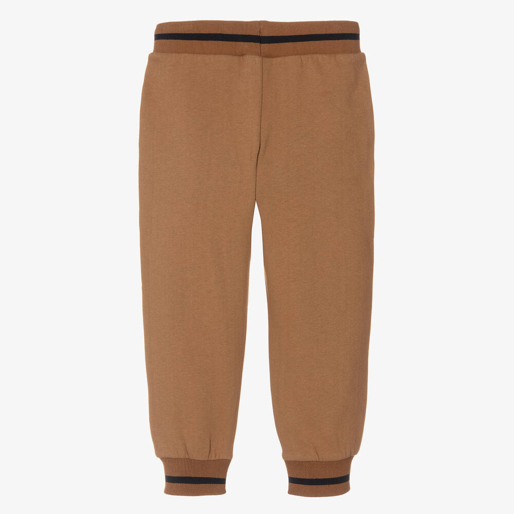 Boys beige joggers top