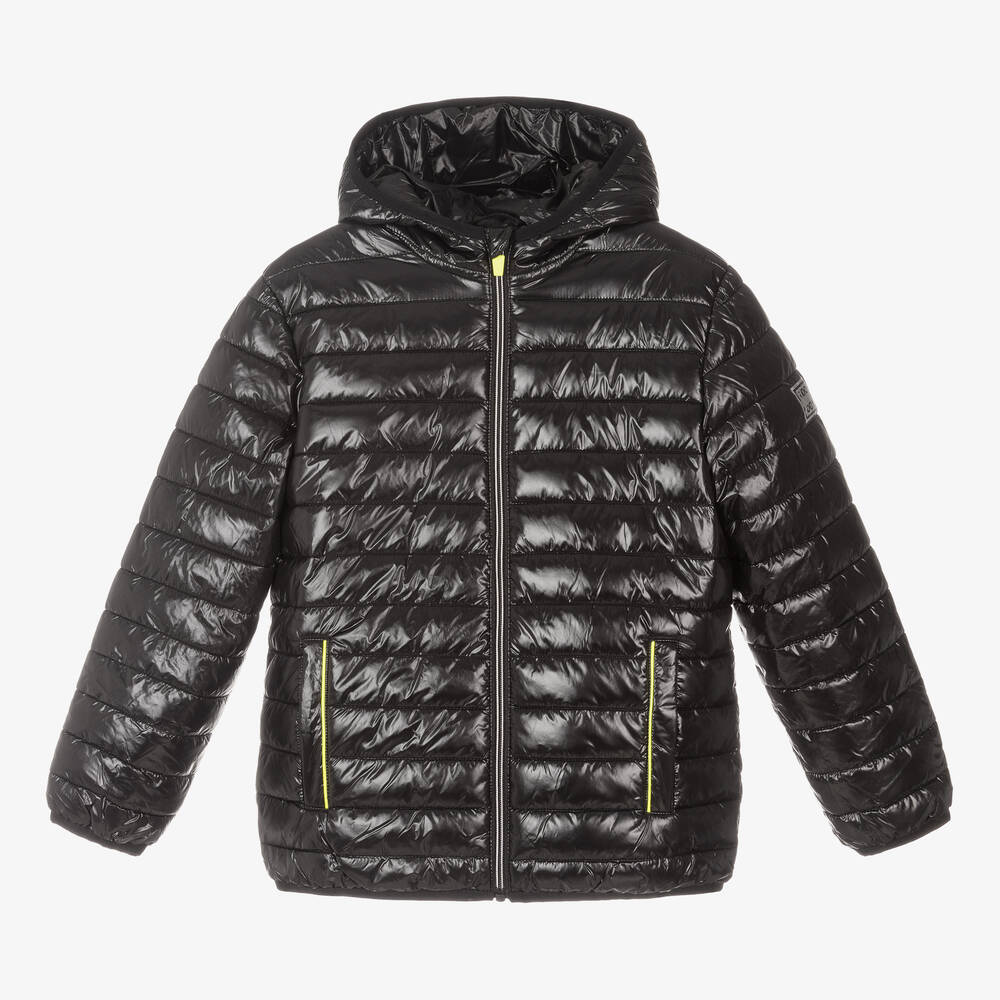 junior black puffer jacket