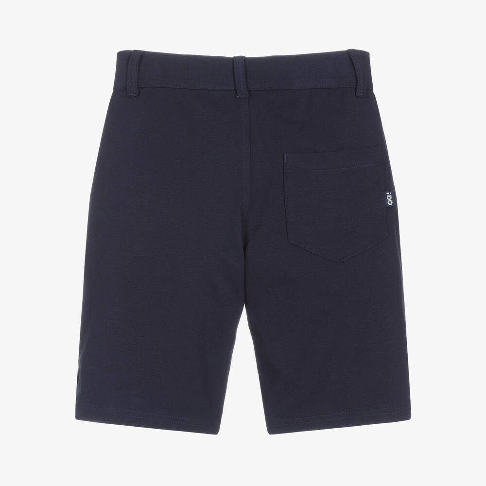 iDO Baby-شورت تشينو قطن جيرسي لون كحلي للأولاد | Childrensalon Outlet