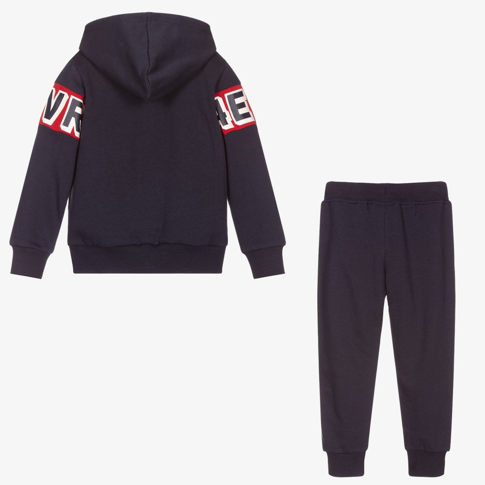 iDO Baby-Boys Blue & Red Tracksuit | Childrensalon Outlet