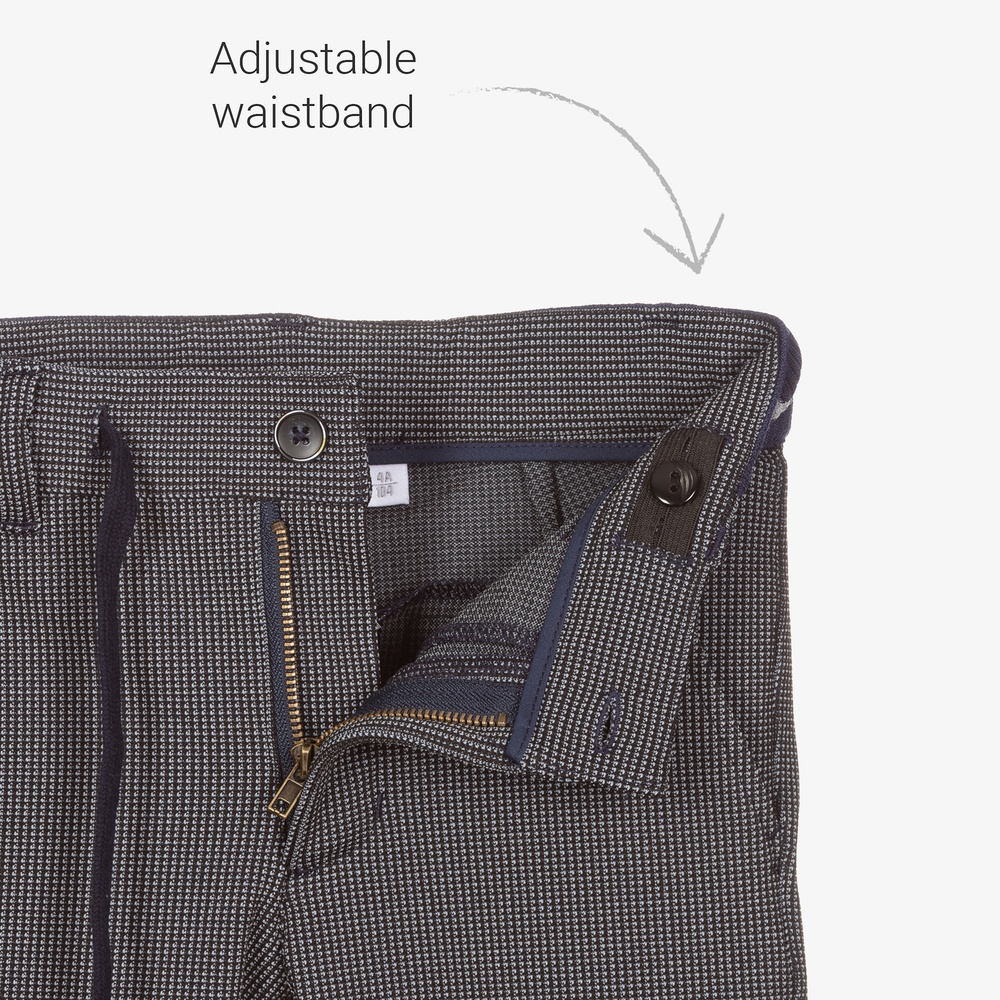 آي دو Baby-بنطلون سليم فيت لون كحلي للأولاد | Childrensalon Outlet