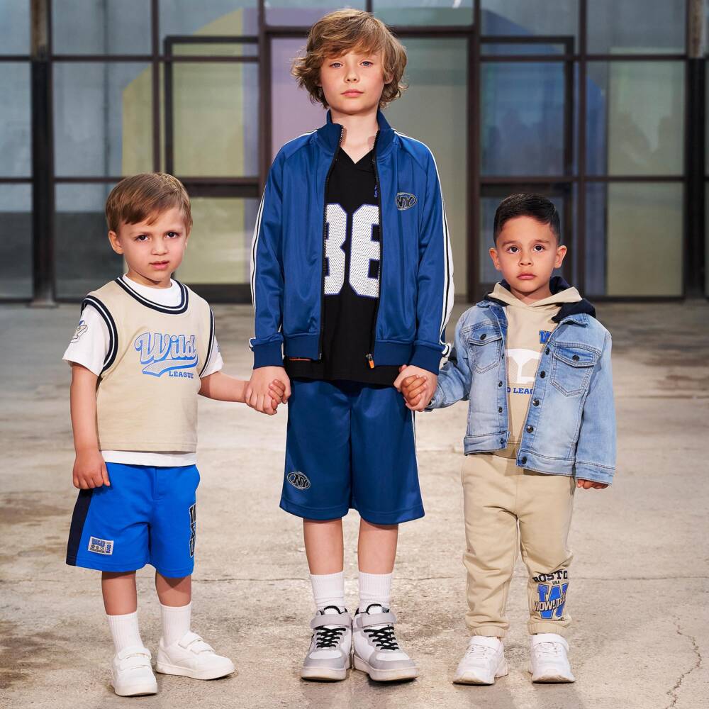iDO-Кофта на молнии синяя для мальчиков | Childrensalon Outlet