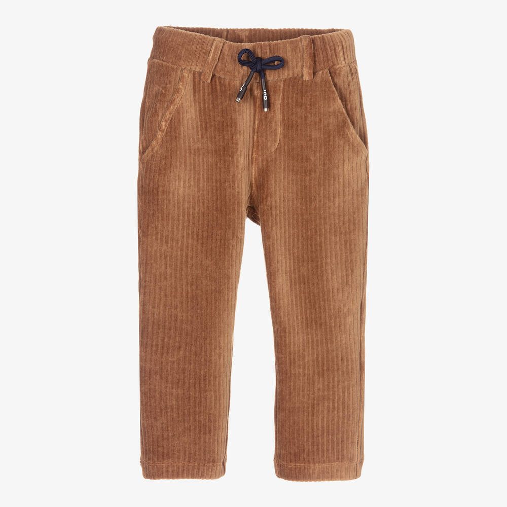 iDO Baby - Pantalon marron velours garçon | Childrensalon