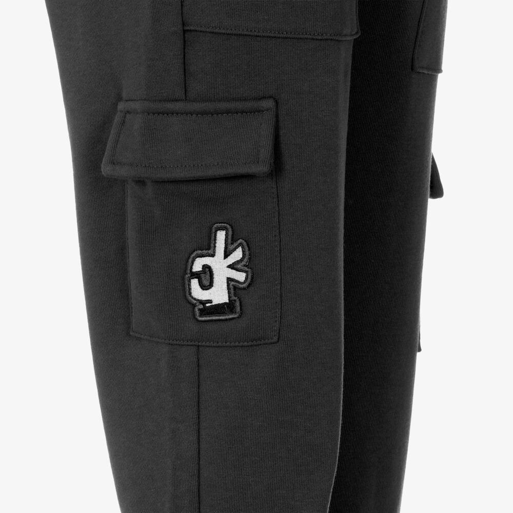 iDO Baby-Boys Charcoal Cargo Trousers | Childrensalon Outlet