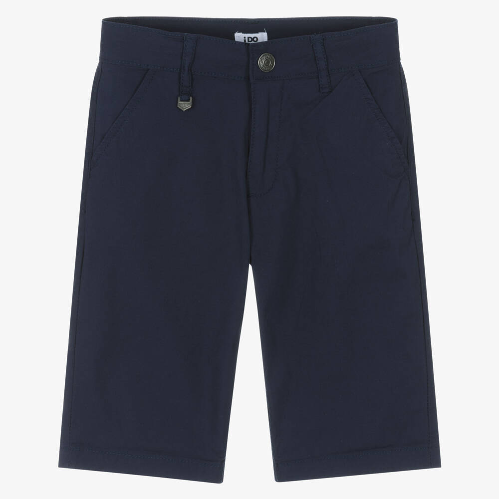 iDO Baby-Boys Classic Blue Stretch Chinos | Childrensalon Outlet
