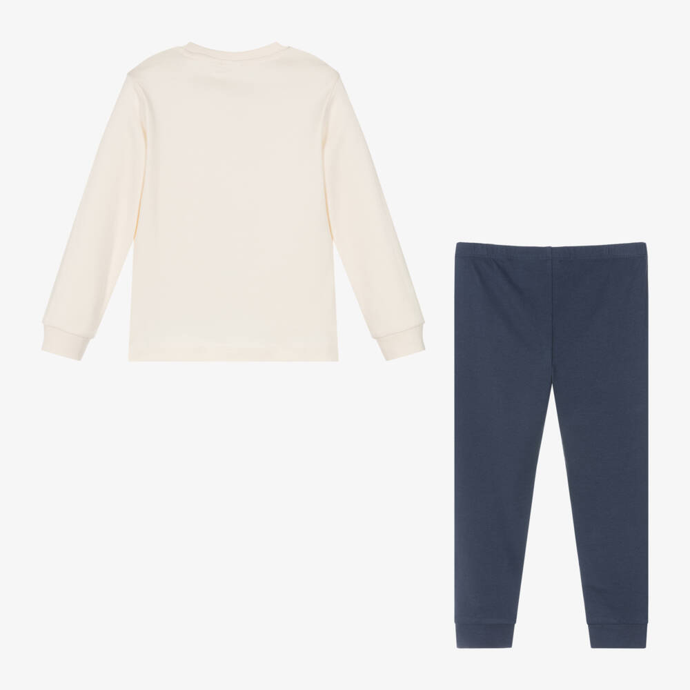 iDO Baby-Boys Cream Marvel Cotton Pyjamas | Childrensalon Outlet