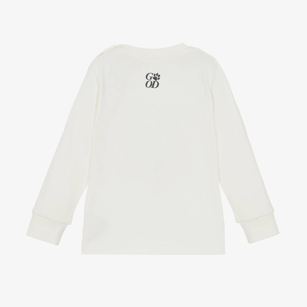 iDO Baby-Boys Cream Puppy Graphic T-Shirt | Childrensalon Outlet