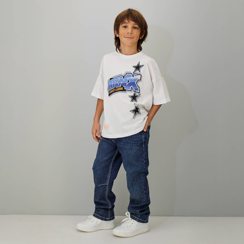 iDO-Джинсы из синего денима для мальчиков | Childrensalon Outlet
