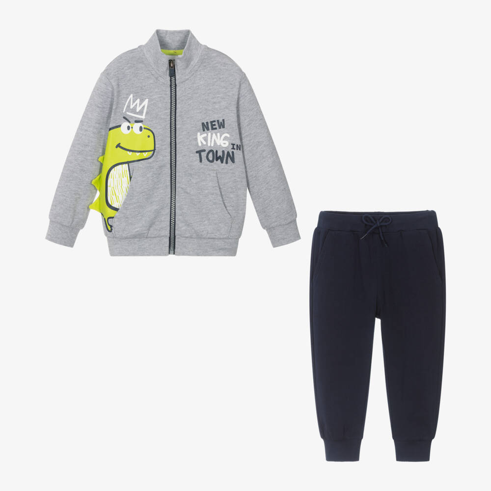 iDO Baby-Boys Dino Adventure Cotton Ensemble | Childrensalon Outlet