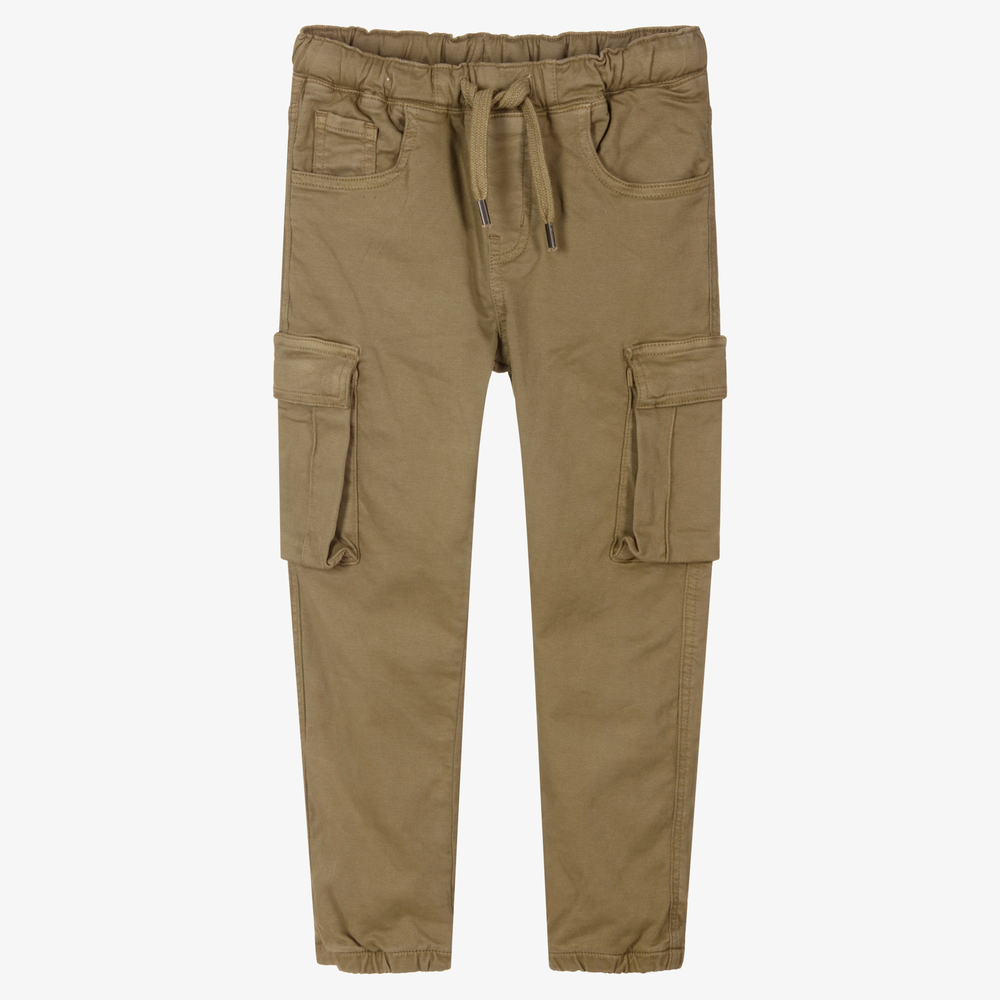 iDO Junior - Pantalon cargo vert Garçon | Childrensalon