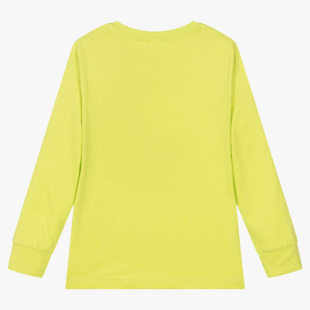 iDO Baby-توب قطن جيرسي لون أخضر للأولاد | Childrensalon Outlet