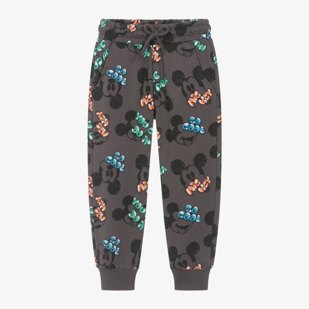 iDO Baby-Boys Grey Mickey Jersey Joggers | Childrensalon Outlet