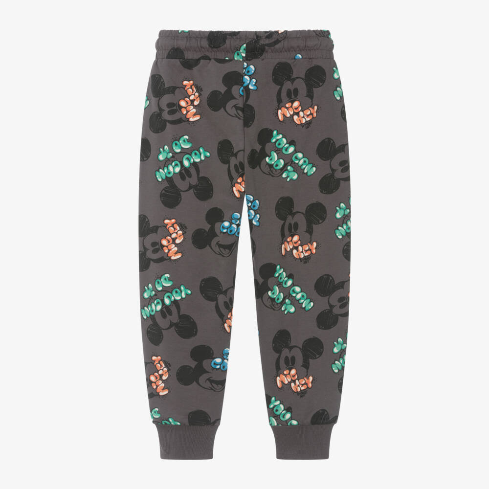 iDO Baby-Boys Grey Mickey Jersey Joggers | Childrensalon Outlet