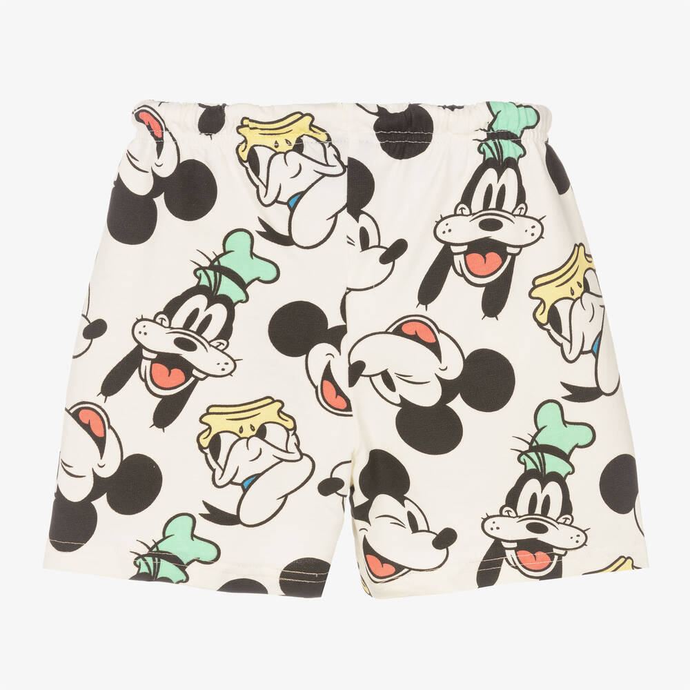 iDO Baby-Boys Ivory Cotton Disney Shorts | Childrensalon Outlet