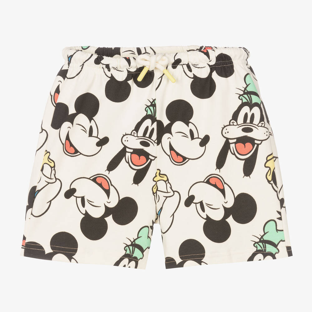 iDO Baby-Boys Ivory Cotton Disney Shorts | Childrensalon Outlet