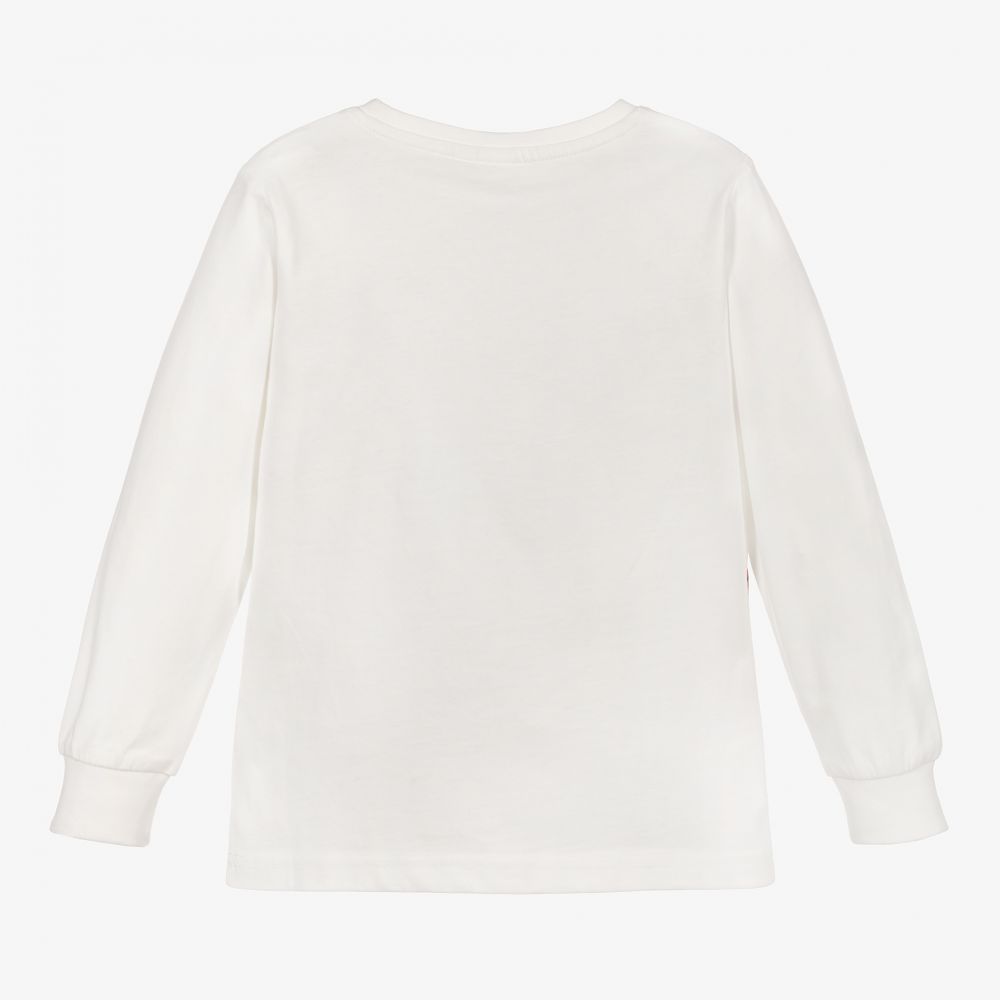 iDO Baby-Boys Ivory Cotton Jersey Top | Childrensalon Outlet