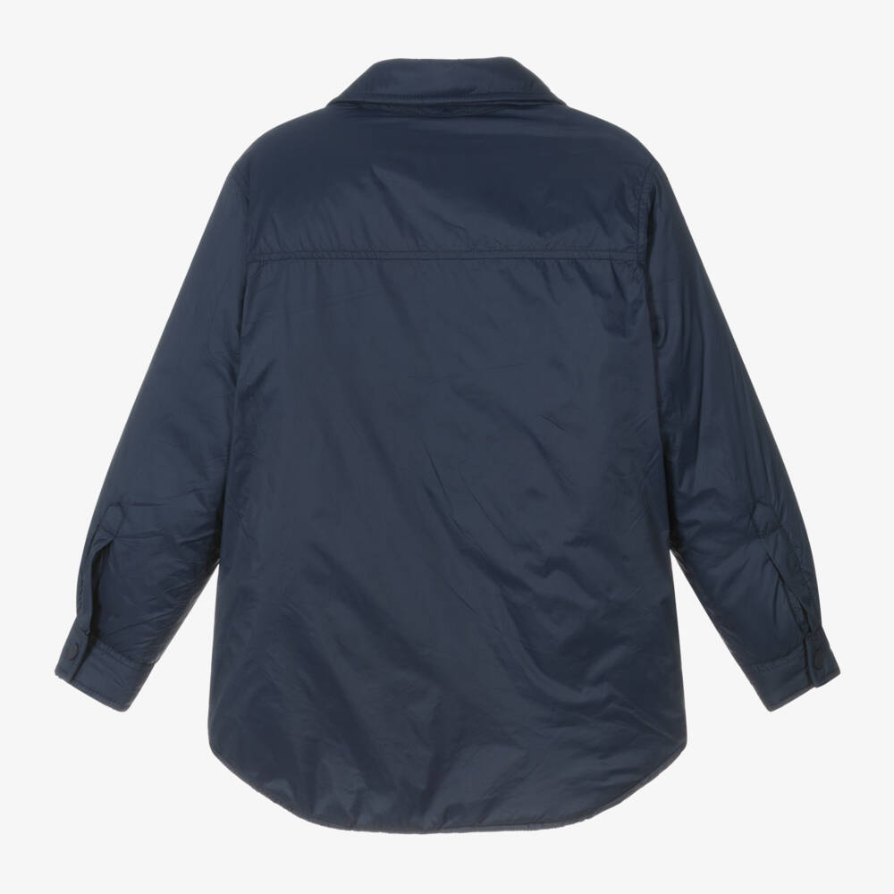 iDO Junior-Boys Midnight Silken Padded Jacket | Childrensalon Outlet