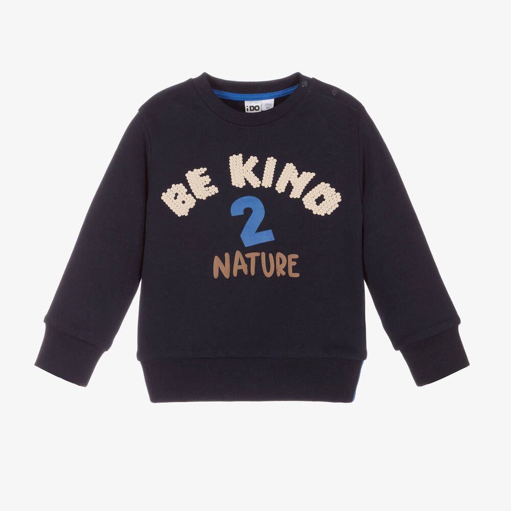 iDO Baby - Navyblaues Sweatshirt (J) | Childrensalon