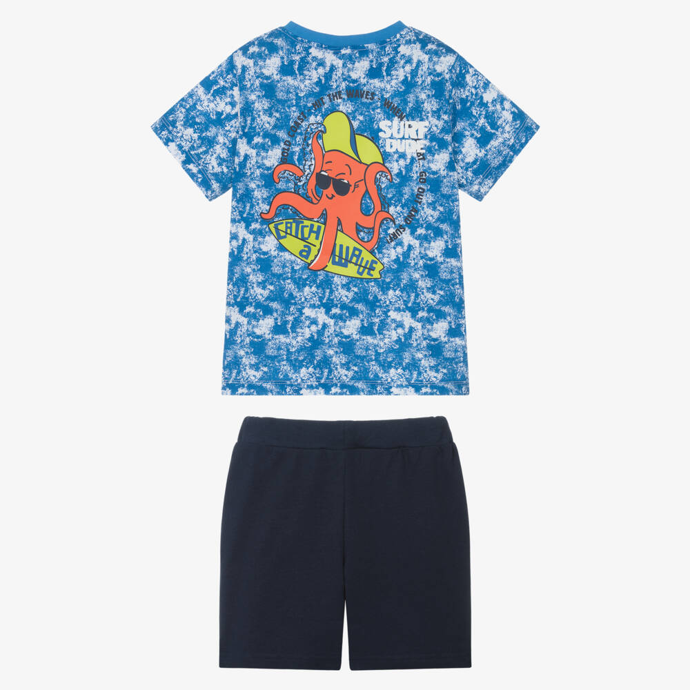 iDO Baby-طقم قطن مغامرة المحيط للأولاد | Childrensalon Outlet