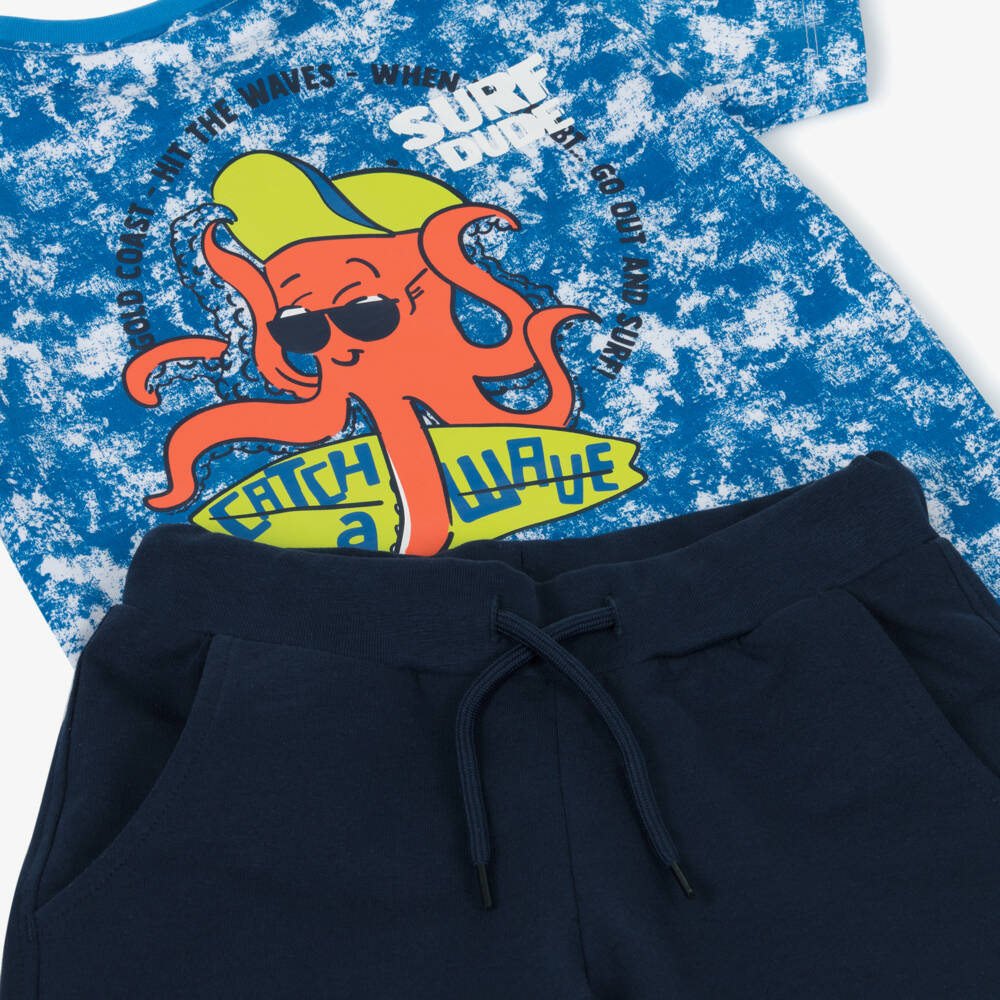 iDO Baby-طقم قطن مغامرة المحيط للأولاد | Childrensalon Outlet