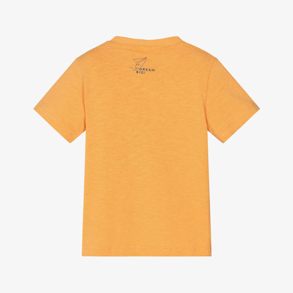 iDO Baby-Boys Orange Sky Limit Tee | Childrensalon Outlet