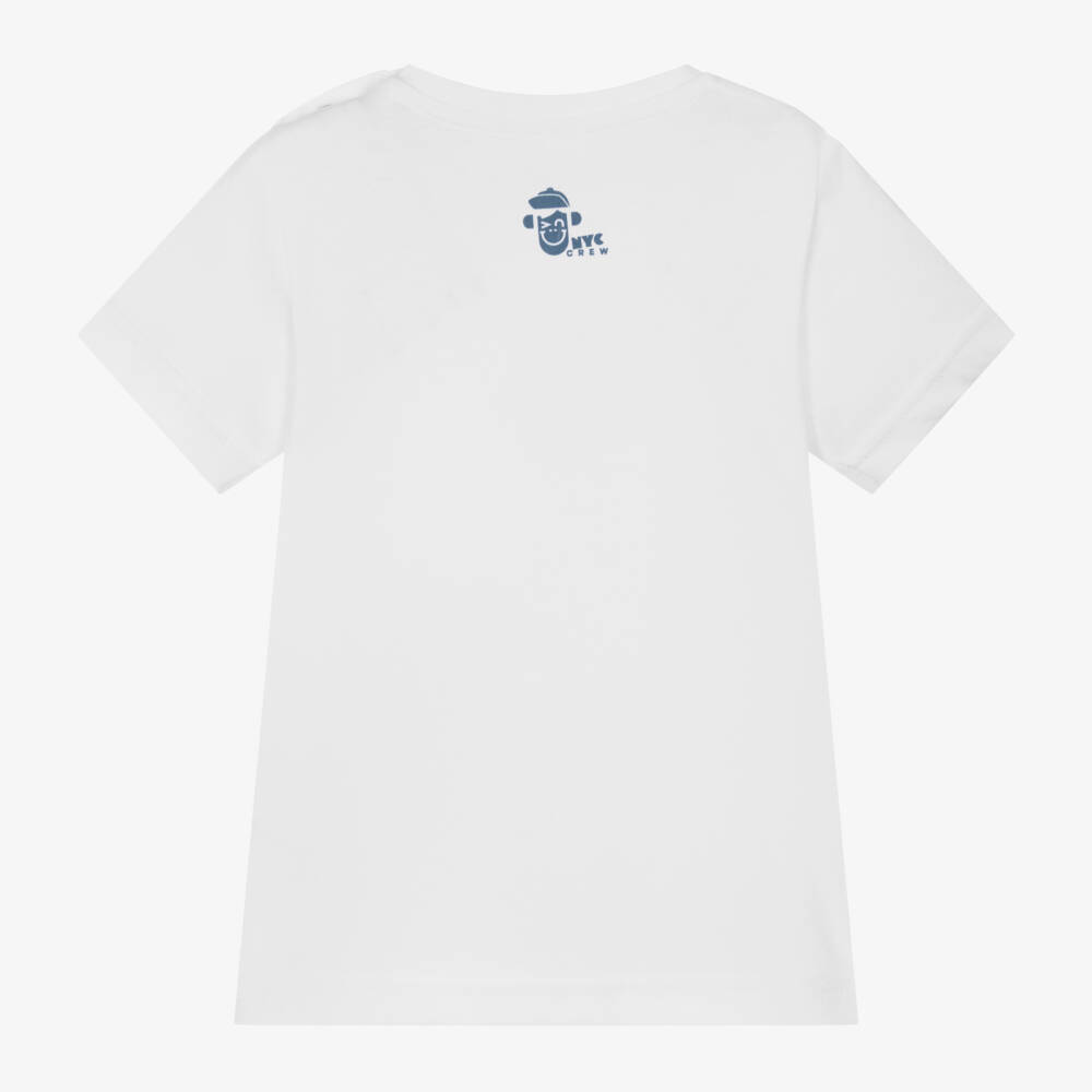 iDO Baby-Boys Pure Cotton White Tee | Childrensalon Outlet