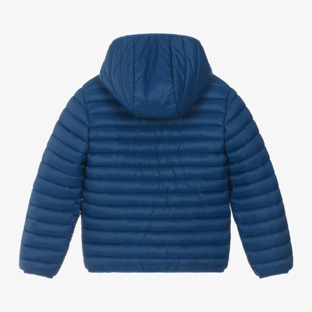 iDO Junior-Boys Quilted Hooded Jacket | Childrensalon Outlet