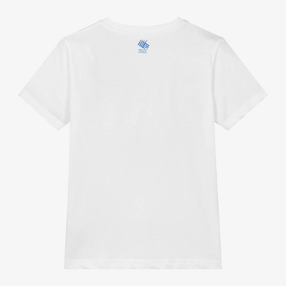 iDO Junior-Boys Soft Cotton White Tee | Childrensalon Outlet