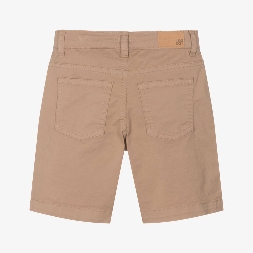 iDO Baby-Boys Tan Classic Fit Twill Shorts | Childrensalon Outlet