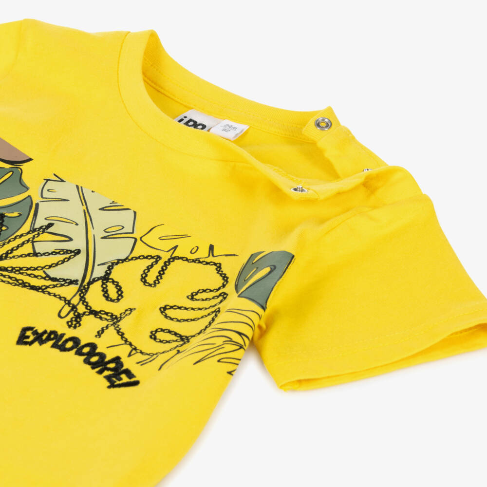 iDO Baby-Boys Tropical Adventure Cotton Tee | Childrensalon Outlet