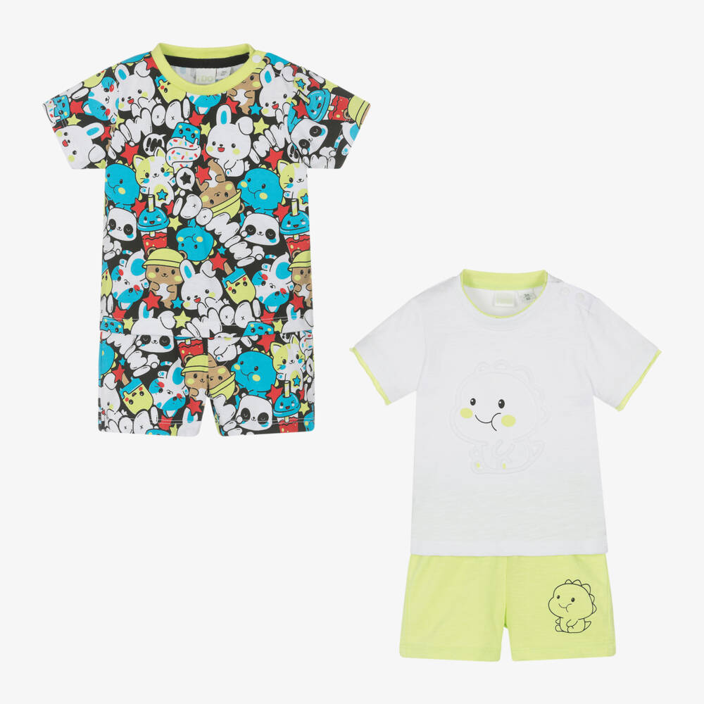 iDO Mini-شورتات خضراء زاهية للأولاد | Childrensalon Outlet