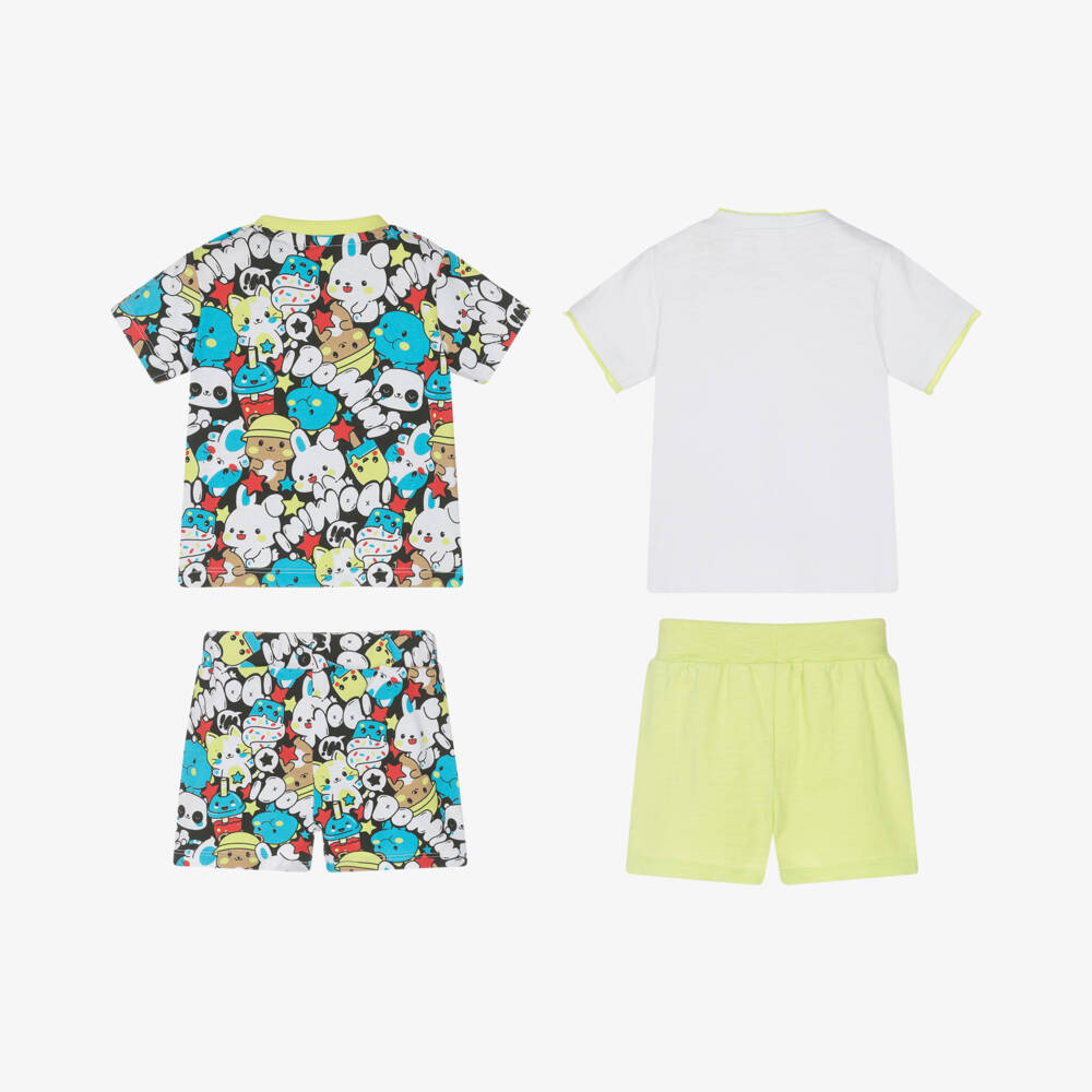 iDO Mini-شورتات خضراء زاهية للأولاد | Childrensalon Outlet