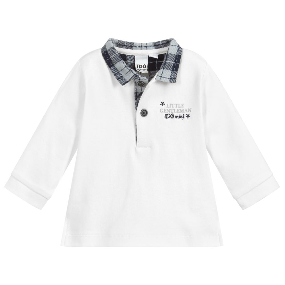 iDO Мини-Boys White Top | Childrensalon Outlet