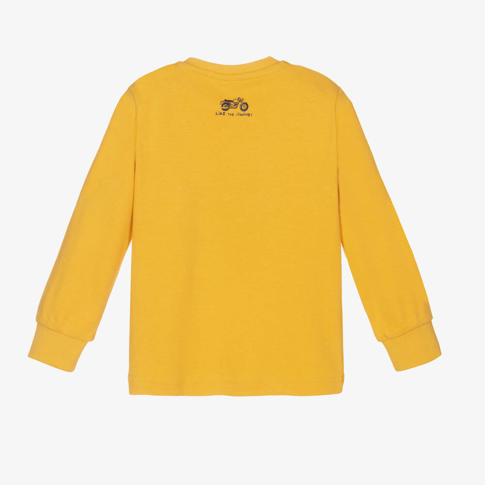iDO Baby-Boys Yellow Cotton Top | Childrensalon Outlet
