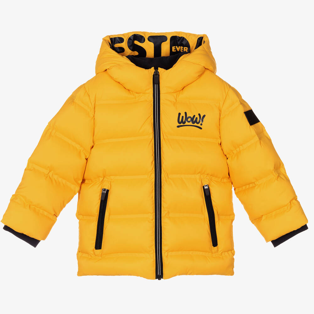 Boys designer puffer jacket discount