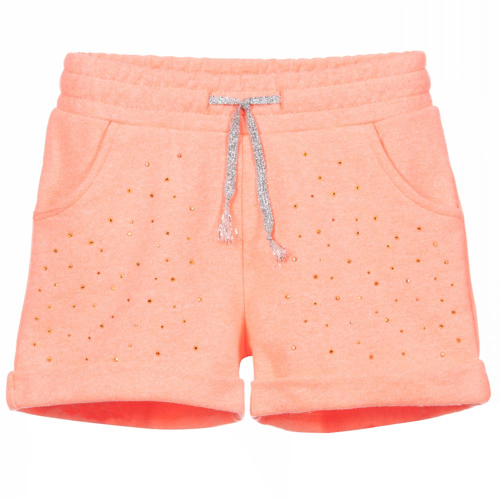 iDO Baby - Coral Pink Jersey Shorts | Childrensalon Outlet