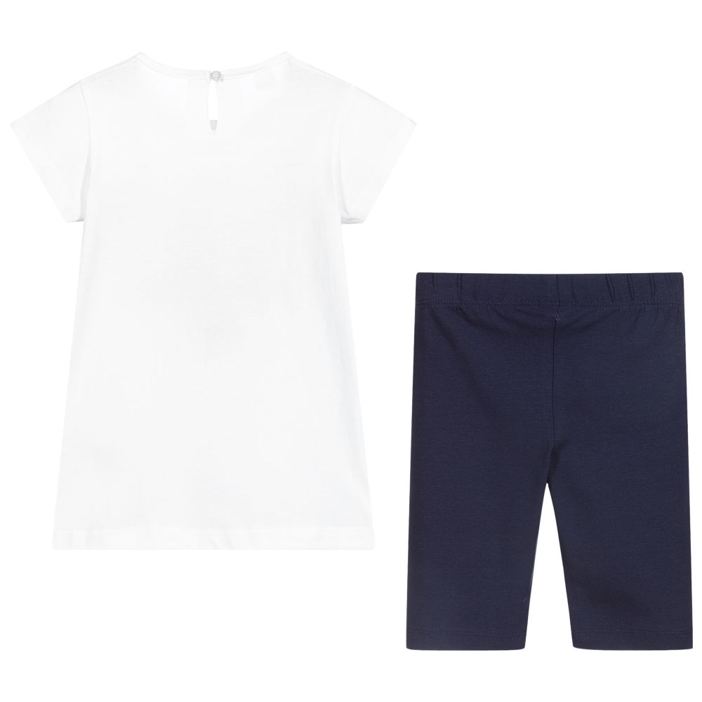 iDO Малыши-Топ из хлопка и синие шорты | Childrensalon Outlet