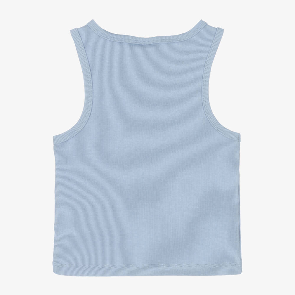 iDO Для младших-Топ без рукавов вязаный голубой для девочек | Childrensalon Outlet