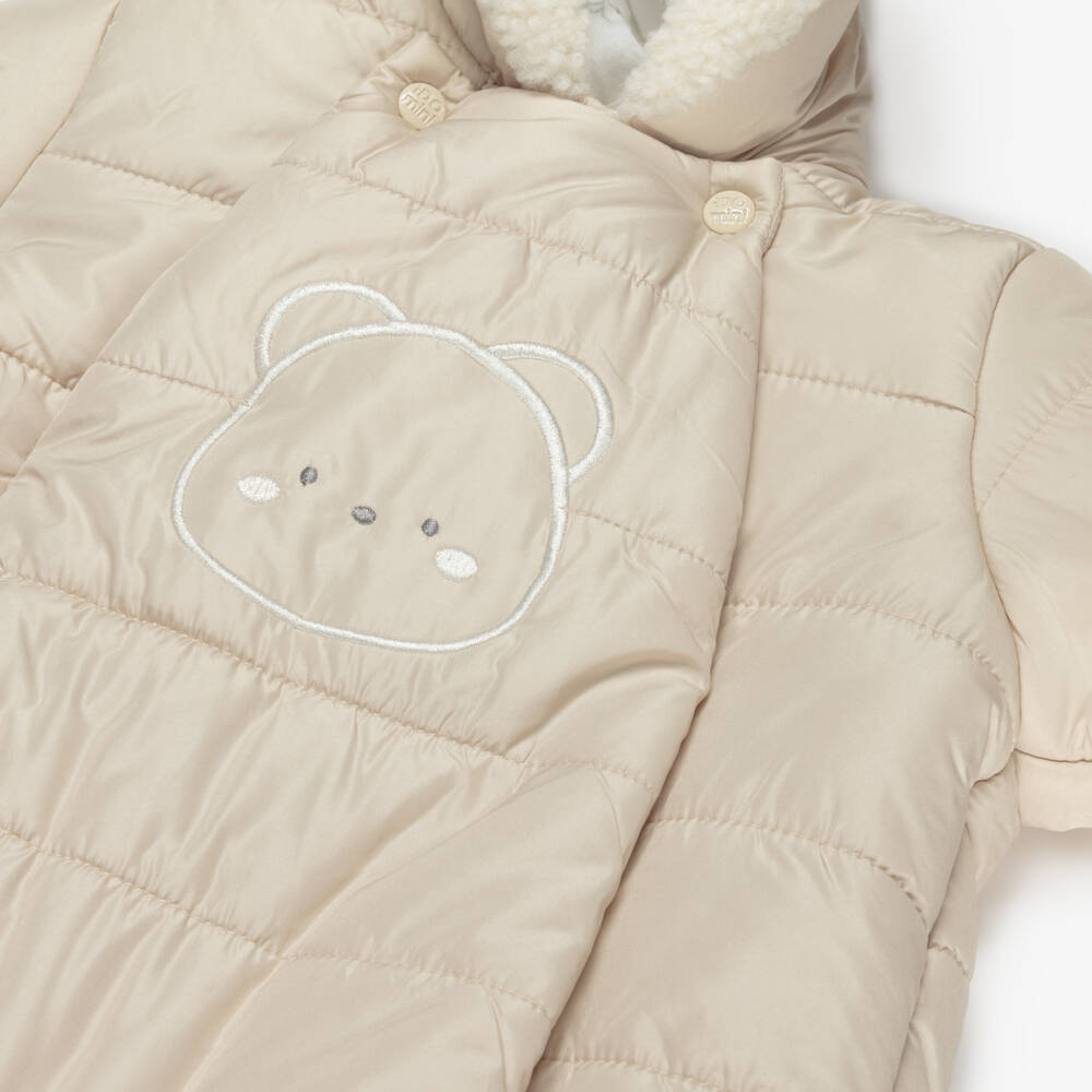 iDO-Girls Beige Winter Snowwear | Childrensalon Outlet