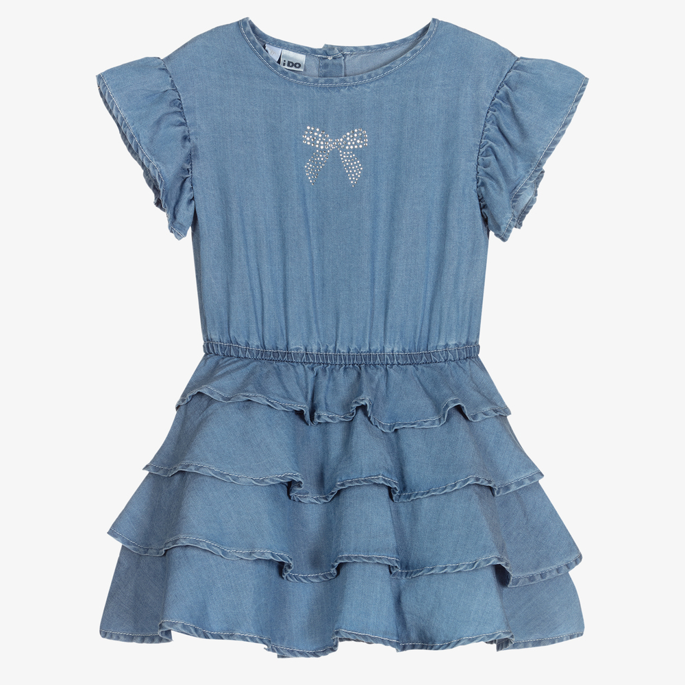 iDO Baby - Robe en chambray Fille | Childrensalon