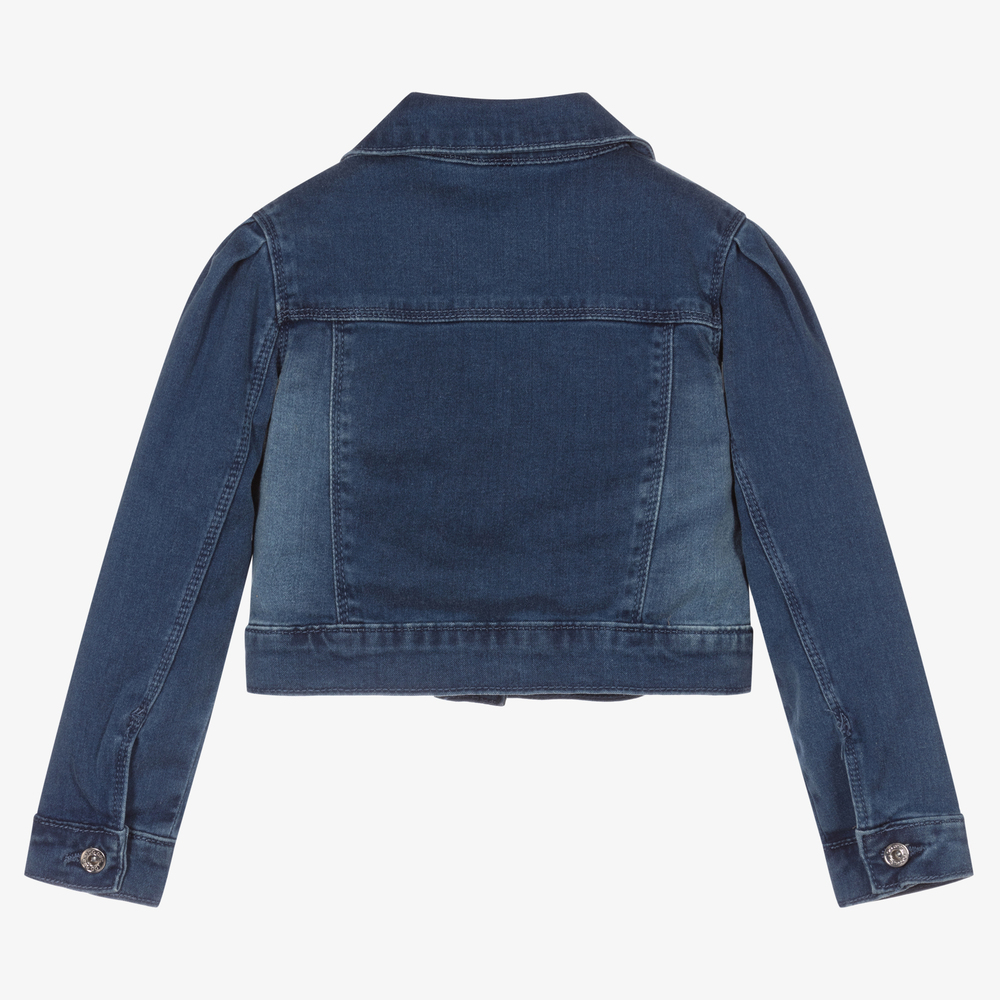 iDO Baby-Girls Blue Denim Jacket | Childrensalon Outlet