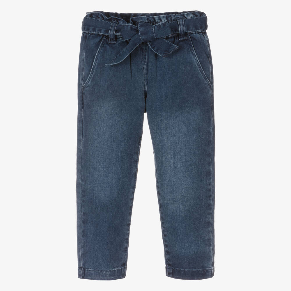 iDO Baby - Blaue Denim-Jeans für Mädchen | Childrensalon