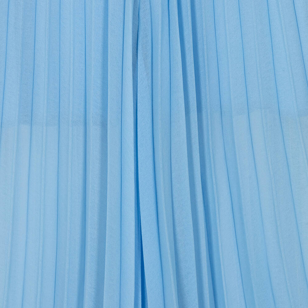 آي دو Junior-جمبسوت شيفون لون أزرق للبنات | Childrensalon Outlet