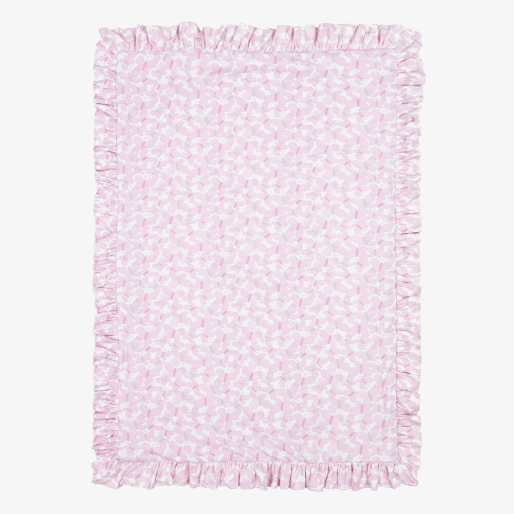 iDO Mini-Girls' Blush Butterfly Snuggle Blanket | Childrensalon Outlet