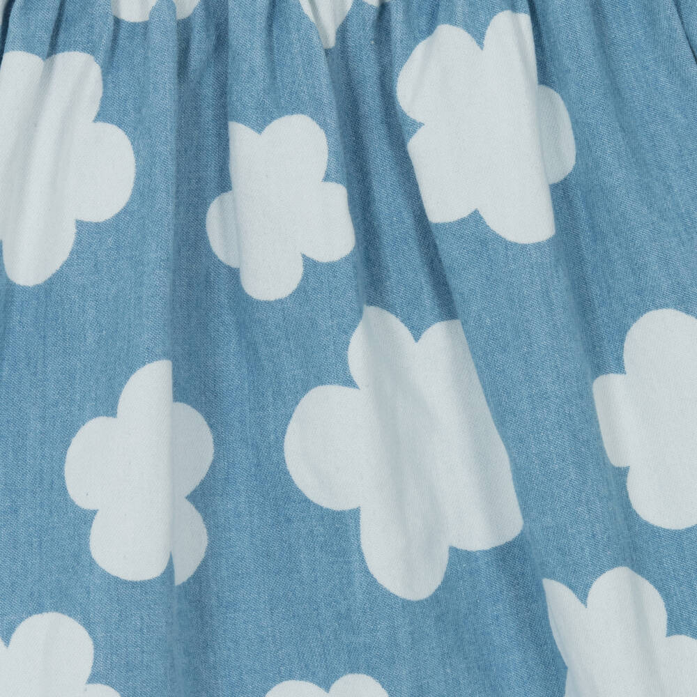 iDO Малыши-Платье из шамбре с цветочным узором для девочек | Childrensalon Outlet