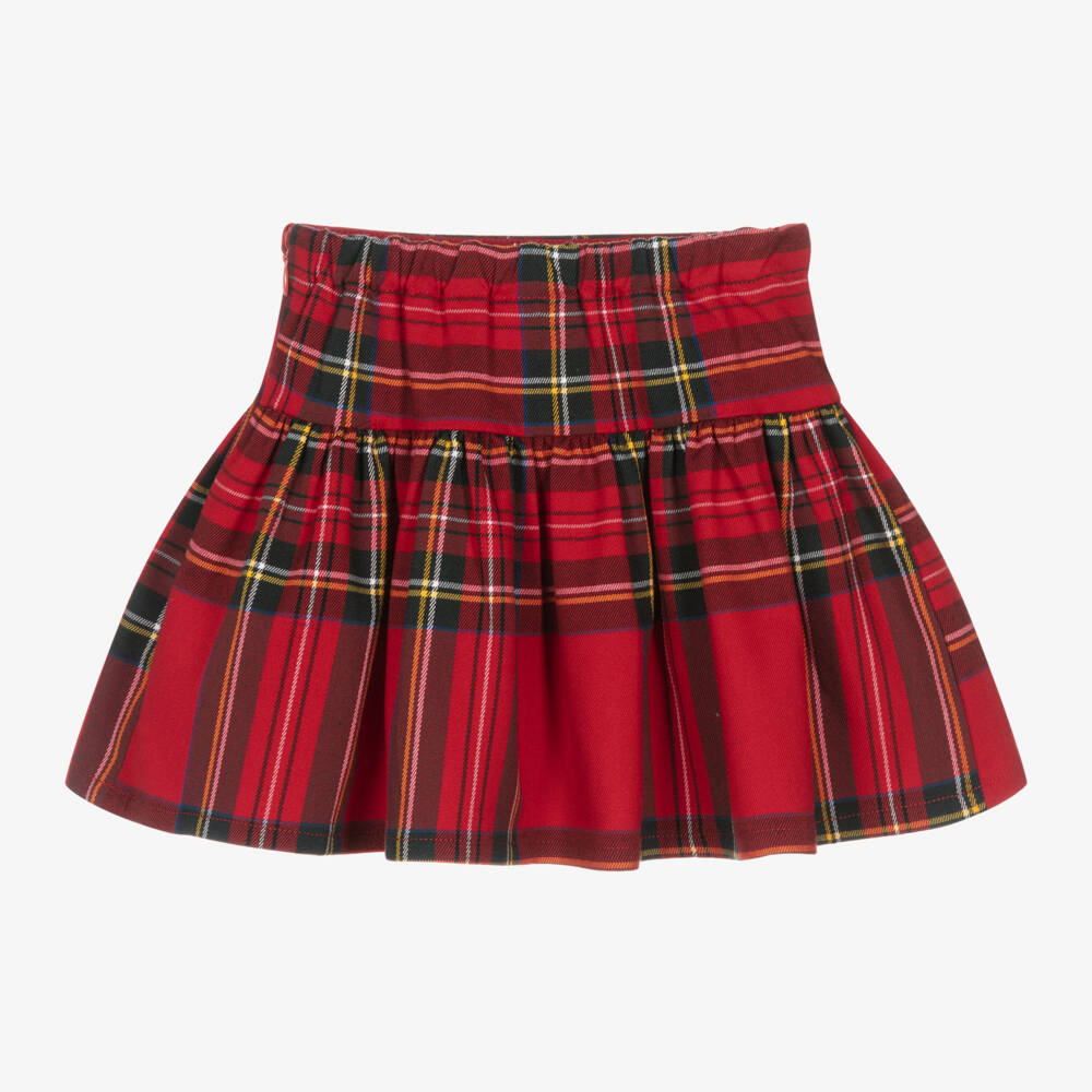 iDO Baby-Girls Classic Tartan Cotton Skirt | Childrensalon Outlet